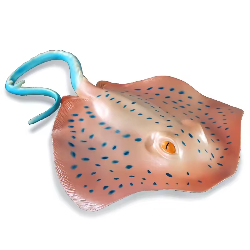 Aquarium Marine Blue - Simülasyon Deniz Hayvanı Modeli Mavi Şeytan