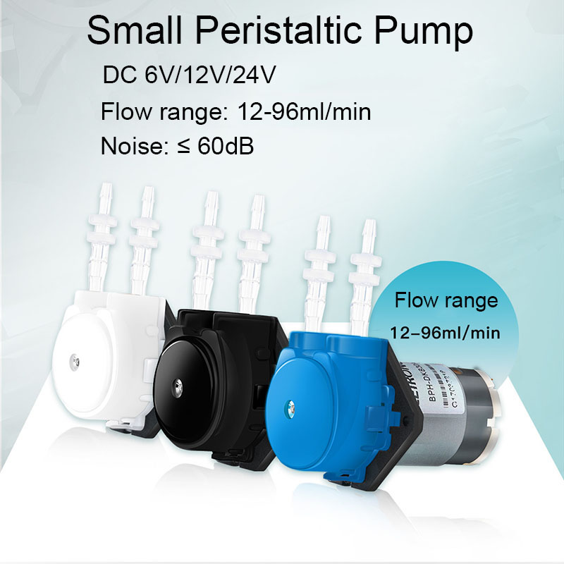 Marine Aquarium Dc Pump - Küçük Peristaltik Pompa DC 6V/12V/24V Dozaj