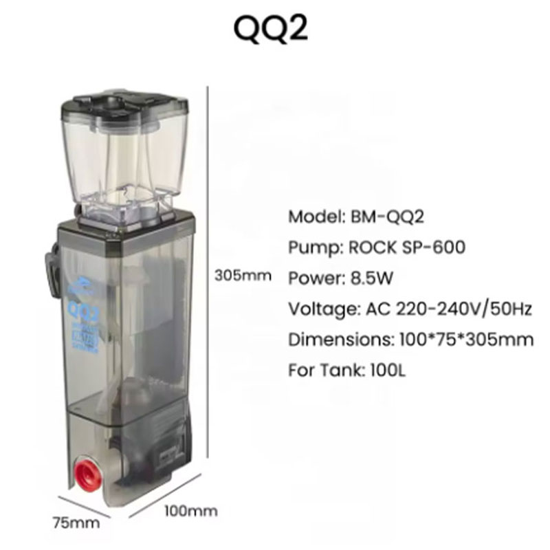 Bubble Magus BM QQ2 Dahili Pro - Marine Aquarium Nano incelemesi ve fiyatı