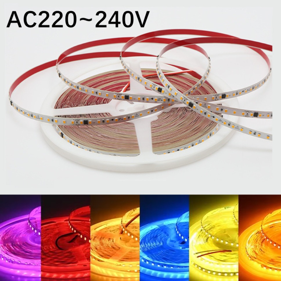 220V LED Şerit 2835 120LEDs/m  - Actinic Blue Led incelemesi ve fiyatı