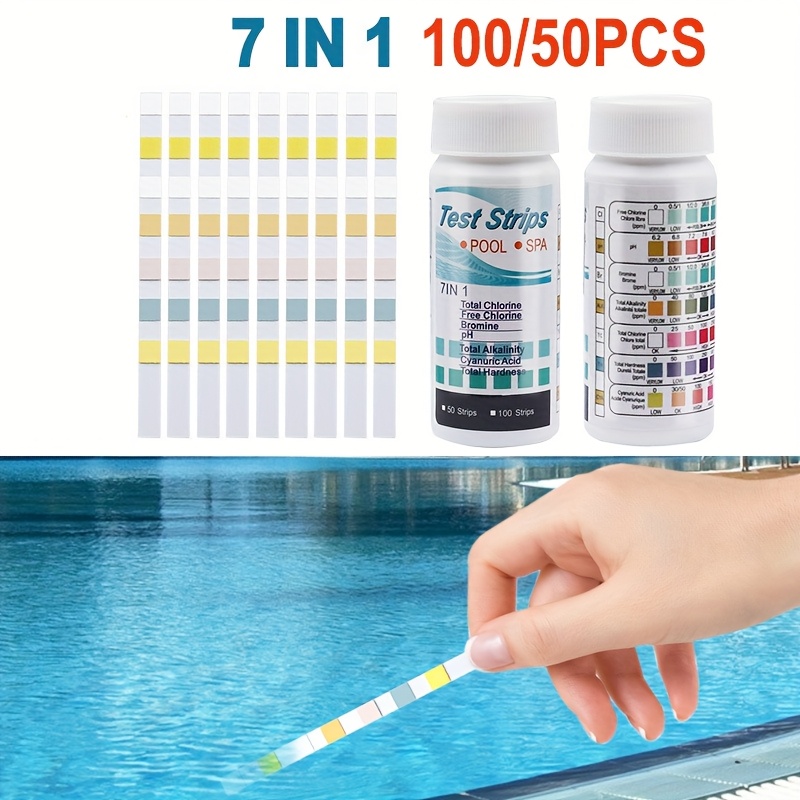 7'si 1 arada 50/100 adet Yüzme - Marine Aquarium Water Testing incelemesi ve fiyatı