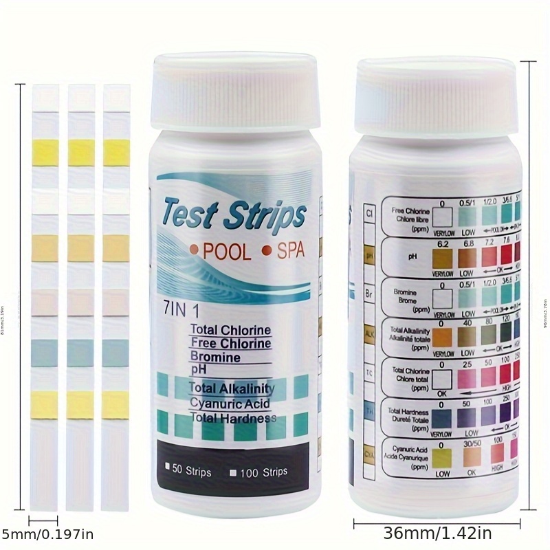 7'si 1 arada 50/100 adet Yüzme - Marine Aquarium Water Testing incelemesi ve fiyatı