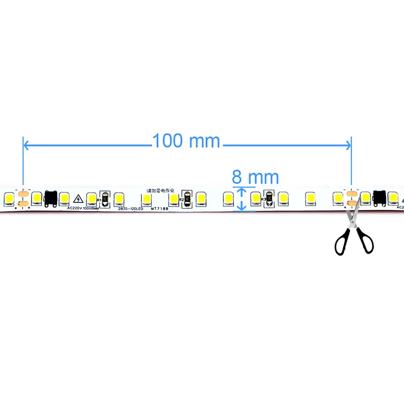 AC 220 V 230 V LED Şerit 2835  - Actinic Blue Led incelemesi ve fiyatı