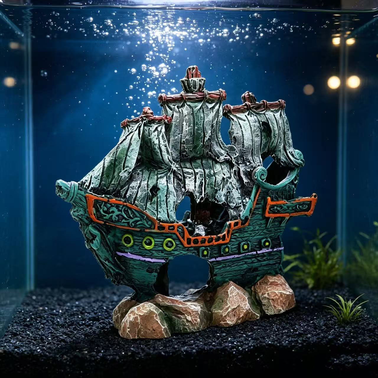 Akvaryum Balık Tankı Peyzajı Y - Aquarium Marineland incelemesi ve fiyatı