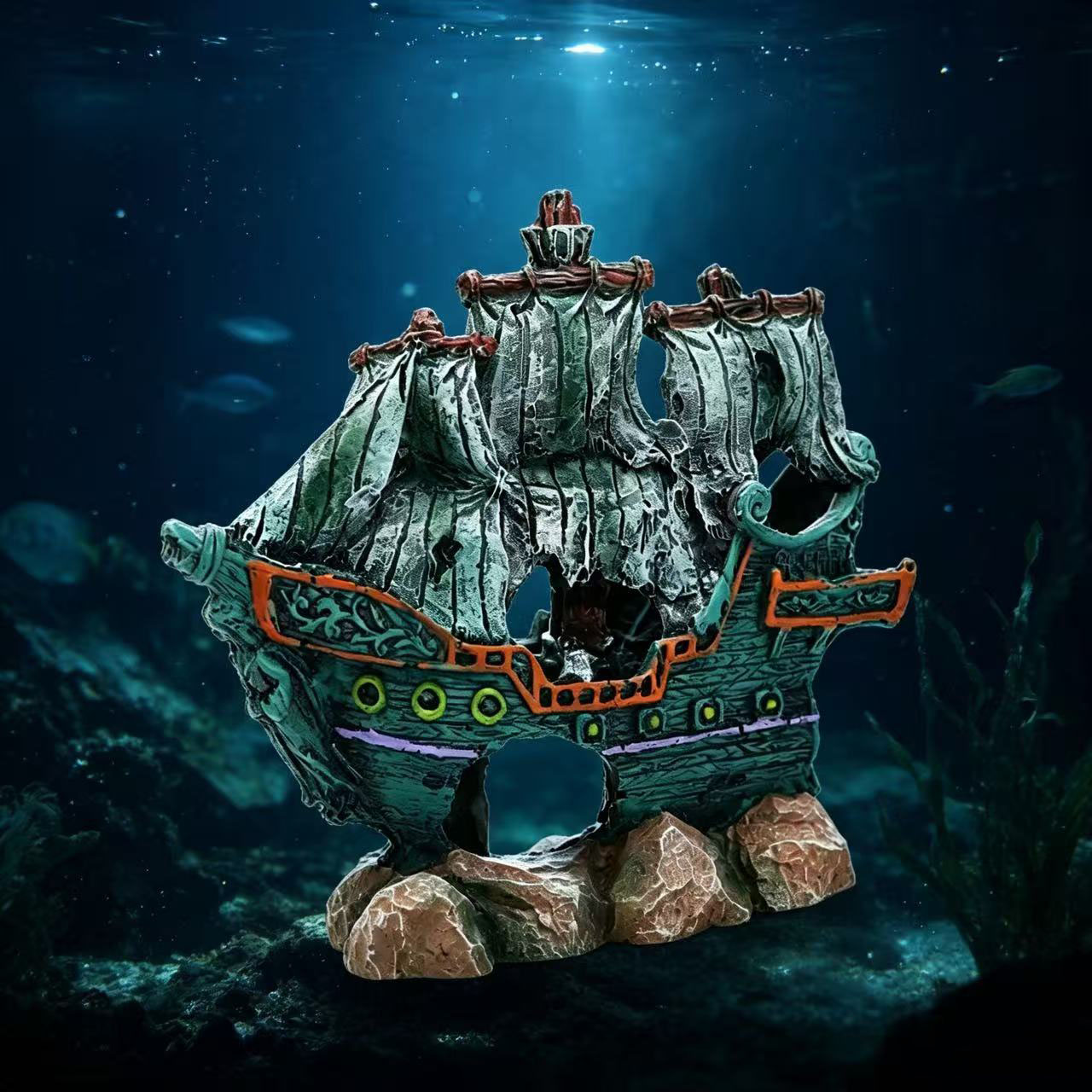 Akvaryum Balık Tankı Peyzajı Y - Aquarium Marineland incelemesi ve fiyatı