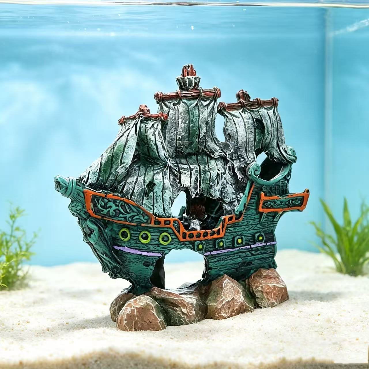Akvaryum Balık Tankı Peyzajı Y - Aquarium Marineland incelemesi ve fiyatı