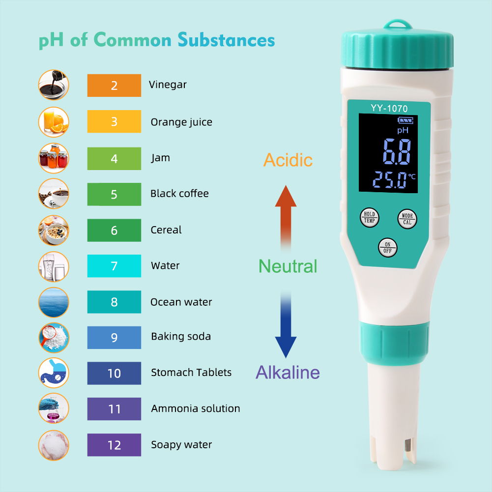 7 IN 1 Cl Sıcaklık TDS ORP EC  - Marine Aquarium Water Testing incelemesi ve fiyatı