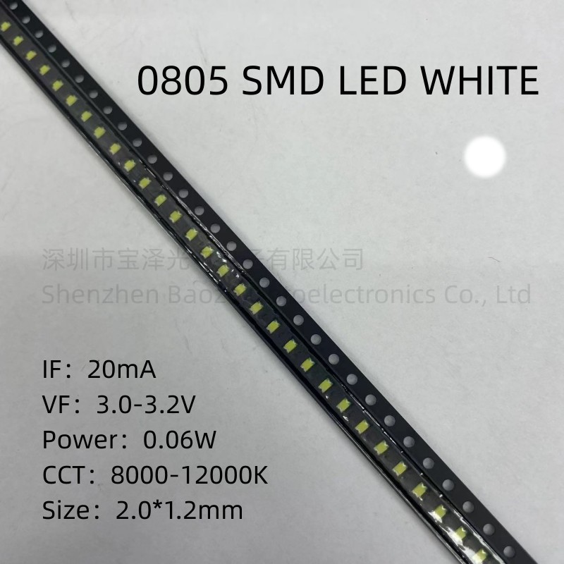 0805 SMD LED kırmızı sarı yeşi - Actinic Blue Led incelemesi ve fiyatı