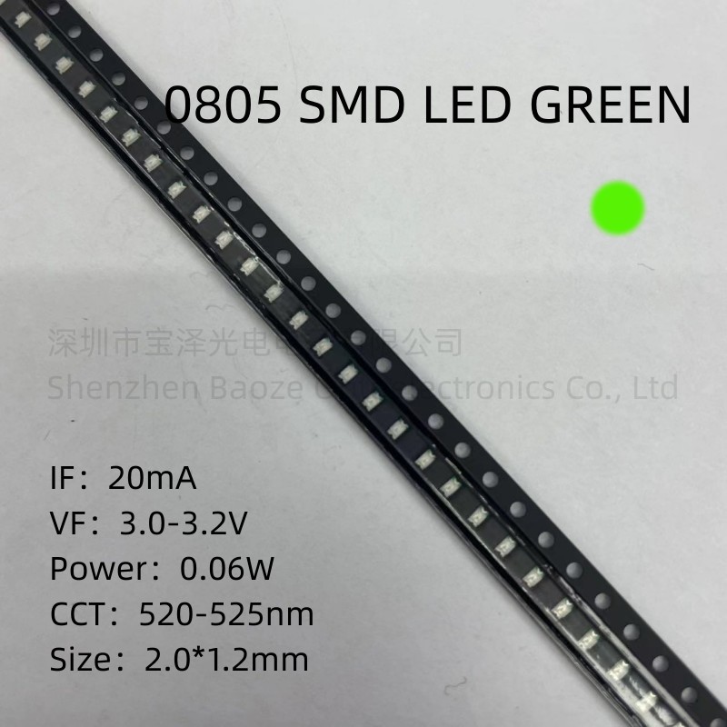 0805 SMD LED kırmızı sarı yeşi - Actinic Blue Led incelemesi ve fiyatı