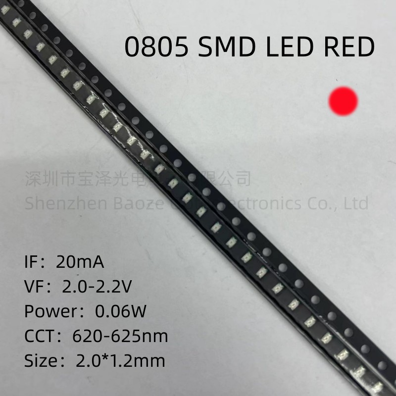 0805 SMD LED kırmızı sarı yeşi - Actinic Blue Led incelemesi ve fiyatı