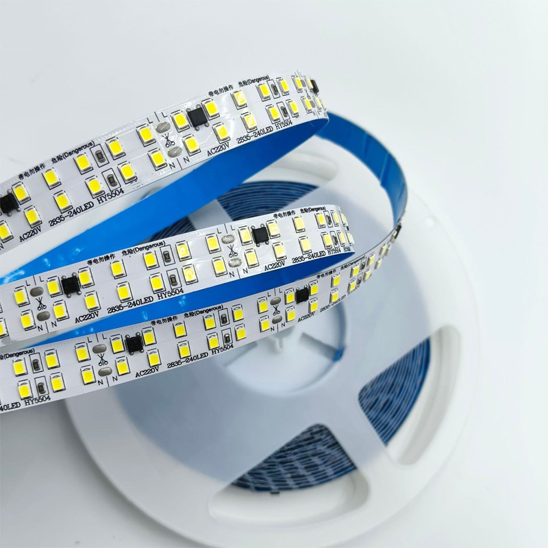 AC 220V LED Şerit Işıklar 2835 - Actinic Blue Led incelemesi ve fiyatı