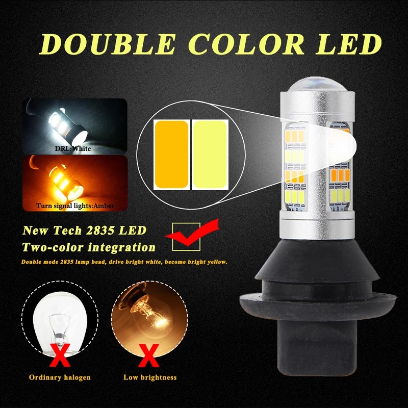 DRL dönüş sinyali PY21W P21W L - Actinic Blue Led incelemesi ve fiyatı